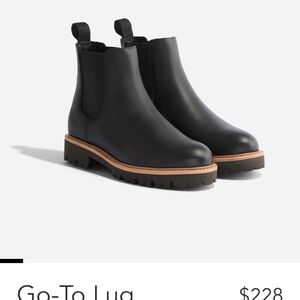 Nisolo Black Chelsea Ankle Boots